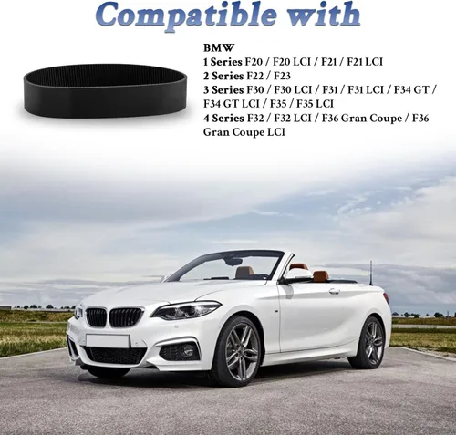 Miniatura 4 de FUSCH Rack de dirección eléctrico y correa de piñón compatible con BMW F20 F21 F22 F23 F30 F31 F34 F35 F32 F36 Gran Coupe LCI 120i 125i 320i 325i
