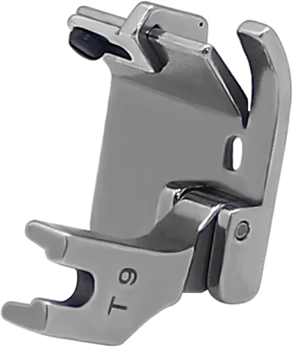 Miniatura 2 de Carpeta sesgo ajustable Guía de borde de pie Pie Hemmer Pie #T9 3 en 1 Universal Multifuncional Presser Pie para Máquina de Coser Industrial
