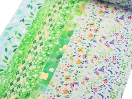 Miniatura 3 de YUBBAEX - Juego de cinta adhesiva Washi Tape dorada poética VSCO con lámina de plata floral, decorativa para arte, manualidades, bricolaje, Sauce 12