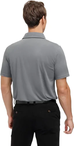 Miniatura 5 de Corna Camisas de golf para hombre que absorben la humedad, secado rápido, manga corta, informal, polo para hombre