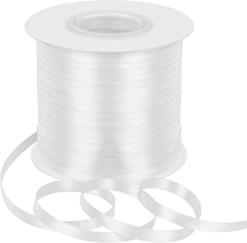 Miniatura 222 de 10 Classic Colors Double Face Satin Ribbon Set 1/8 Inch Polyester Ribbons for Gift Wrapping Fabric Ribbon for Crafts Flower Bouquet Arts Wedding