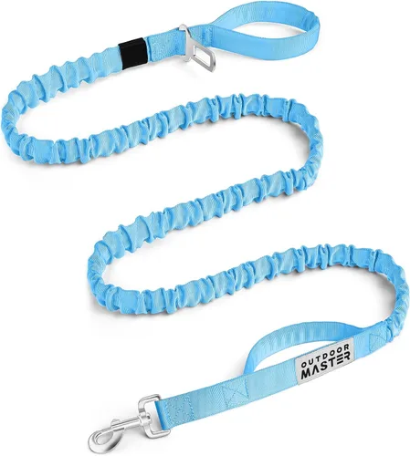 Miniatura 15 de Correa de cuerda elástica para perros Outdoormaster; para mayor seguridad y comodidad de su perro., M