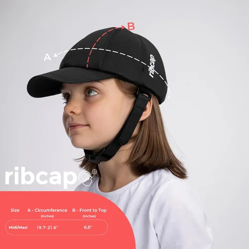 Miniatura 5 de Ribcap Casco médico para niños Gorra de béisbol con correa para la barbilla Casco suave para epilepsia Casco protector para convulsiones
