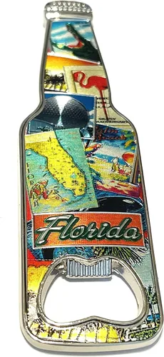 Miniatura 3 de Sureg States - Imán abrebotellas con imán retro en forma de coleccionable, diseño de Washington DC, multicolor