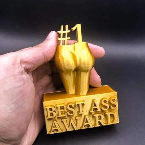 Miniatura 4 de Premio al mejor culo, figura de cuerpo femenino, escultura, decoración de trofeo, novedad traviesa cadera, trasero, estatua de resina, divertida