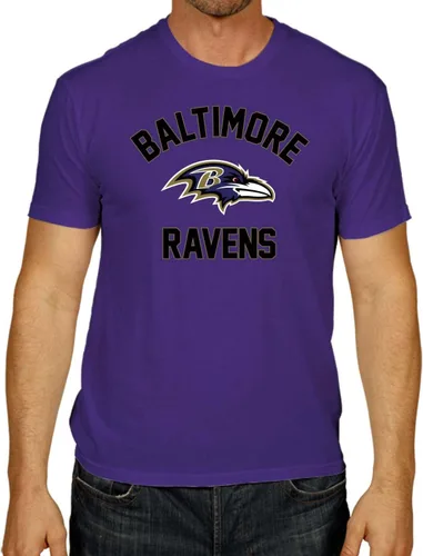 Miniatura 24 de Team Fan Apparel NFL - Camiseta Gameday para adultos, mezcla de algodón, sin etiquetas, semiajustada, da rienda suelta a tu espíritu de equipo Negro