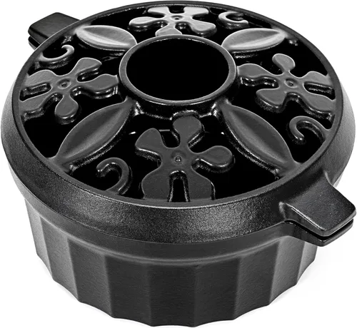 G GOOD GAIN Vaporizador de Estufa de Leña - Cuenco Redondo de Hierro Fundido Olla Humidificadora de Chimenea con Abertura Superior Grande para