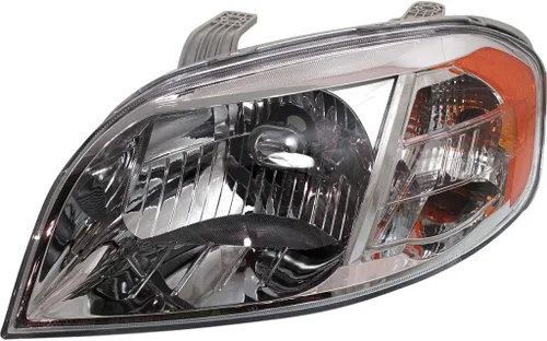 Miniatura 6 de Para Chevy Aveo faro 2007 08 09 10 2011 par conductor y pasajero lado lado lámpara delantera 4 puertas sedán transparente certificado CAPA para Lado