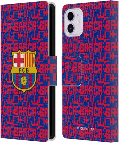 Miniatura 106 de Head Case Designs Funda de piel con licencia oficial del FC Barcelona Barca Crest Graphics para iPhone 11