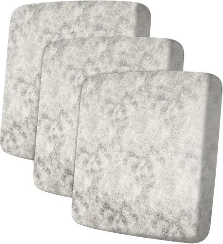 Miniatura 24 de ANARACHON Fundas de cojín de sofá con aspecto de cuero, juego de fundas de asiento de sofá, protector de muebles para sillón seccional, sofá biplaza