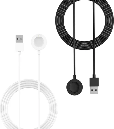Miniatura 7 de TenCloud Cargador compatible con Fossil Gen 4/Gen 5, cable de carga USB de 3.3 pies para reloj inteligente Fossil Gen 4/Gen 5 (negro)