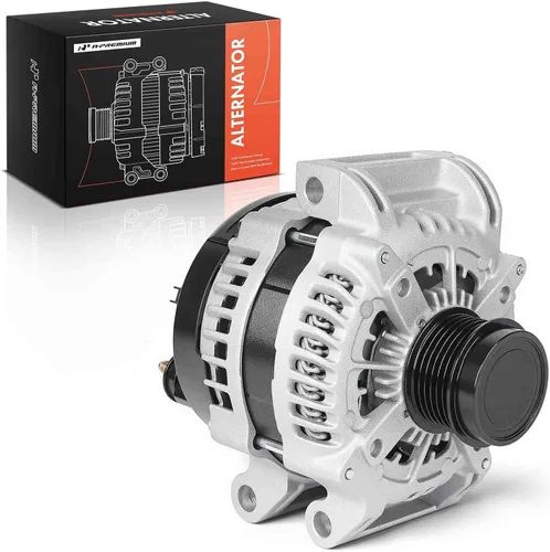 A-Premium Alternador compatible con Chrysler 300 11-22 y Dodge Challenger 11-22, Charger, Durango y Jeep Grand Cherokee 11-20, V8 5.7L, 12V 180A en