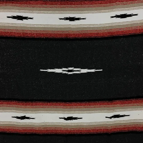 Miniatura 11 de Open Road Goods Manta de diamantes mexicanos – Manta de yoga pesada XL – Hecho a mano en México – Manta gruesa estilo serape bohemio estilo Saltillo