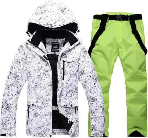Miniatura 20 de HOTIAN Mens Ski Jackets Waterproof Snowsuits Insulated Outdoor Winter Coats
