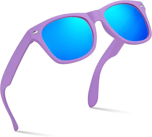 Miniatura 217 de Retro Rewind Lentes de sol para niños y niñas de 3 a 12 años, inastillables, UV400, lentes de sol para niños pequeños
