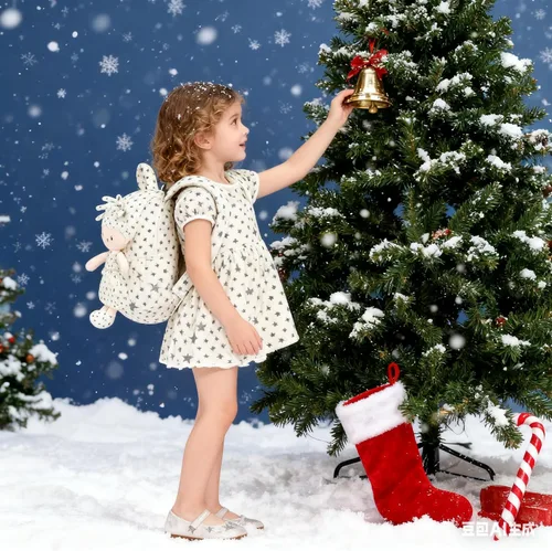 Miniatura 48 de Onetoo Mochila para niños pequeños, regalos de regreso a clases, mochilas para niñas y niños con muñecas de bebé ligeras y suaves en vestido