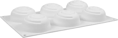 Miniatura 7 de Molde de rollo de canela Molde de chocolate para postre mini molde de pastel molde de cera derretida de silicona moldes para hacer velas para bollo