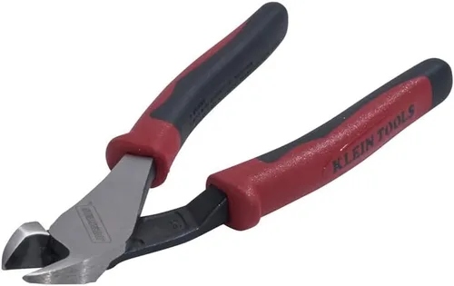 Miniatura 7 de Klein Tools - Alicate J248-8 para maestro, de corte en diagonal de gran fuerza con cabeza angulada, 8 pulgadas