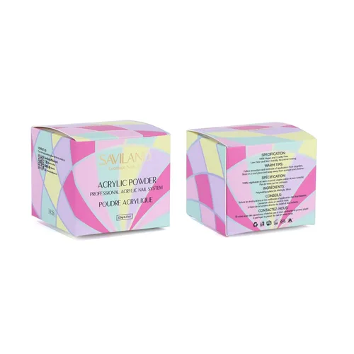 Miniatura 7 de SAVILAND Polvo acrílico transparente para uñas superduras – 4.23 oz/120 g de polvo acrílico profesional para uñas, gran capacidad para arte de uñas