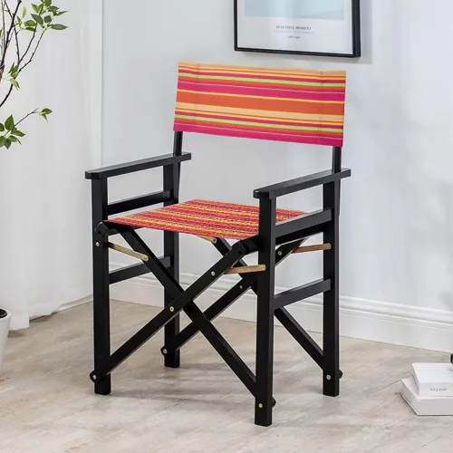 Miniatura 2 de GORGECRAFT Silla de director de 21 x 8 ~ 16 pulgadas, repuesto de lona de 0.059 in de grosor, funda de lona para asiento, suministros para el hogar