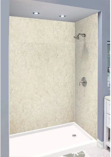 Miniatura 63 de Transolid EWKX483696-41 Expressions - Kit de pared de ducha de 6 paneles con extensión, 36 pulgadas de largo x 48 pulgadas de ancho x 96 pulgadas