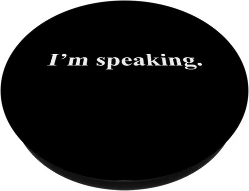 Miniatura 2 de I'm Speaking Biden Harris Debate 2020 PopSockets PopGrip: Agarre intercambiable para teléfonos y tabletas