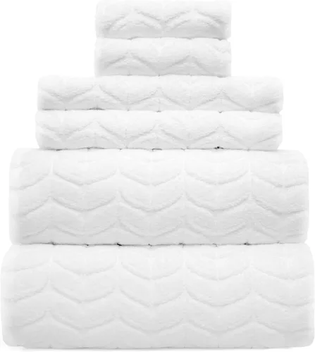 Miniatura 10 de Alusa Home Sábanas de Baño de Lujo Ultra Suaves y Elegantes de 700 GSM Paquete de 2 Extra Grandes 35x70 Pulgadas 100% Algodón de Fibra Larga