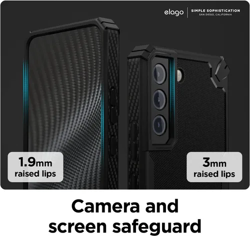 Miniatura 6 de elago Armor - Funda compatible con Samsung Galaxy S22 de 6.1 pulgadas, protección contra caídas de grado militar de EE. UU., funda protectora