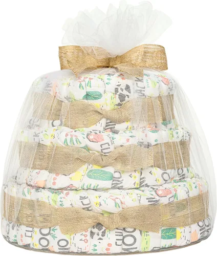 Miniatura 15 de The Honest Company Pañales para pastel de pañales para el cuidado personal del bebé, toallitas a base de plantas, flor de rosa, tamaño regular, 1