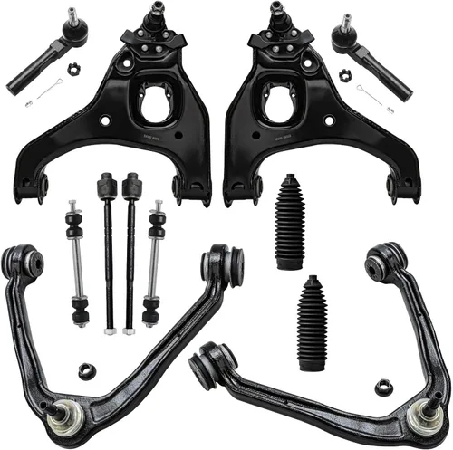 Miniatura 116 de Detroit Axle - Kit de suspensión delantera de 12 piezas para Mercury Grand Marquis Ford Crown Victoria Town Car 2003-2011, 2 brazos de control
