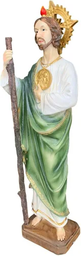 Miniatura 2 de Estatua de San Judas de 24 pulgadas figura religiosa de San Judas