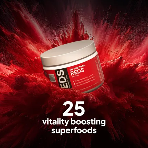 Miniatura 4 de Reds - Tarro de polvo para apoyo inmunológico y memoria. I Reds Superfood Powder Antioxidantes Mezcla de polifenoles con bayas de Acai, bayas