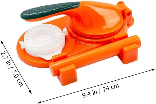 Miniatura 7 de Máquina para hacer albóndigas con rodillo, prensa manual 2 en 1, molde para envolver la piel de albóndigas, herramienta de bola de masa prensadora