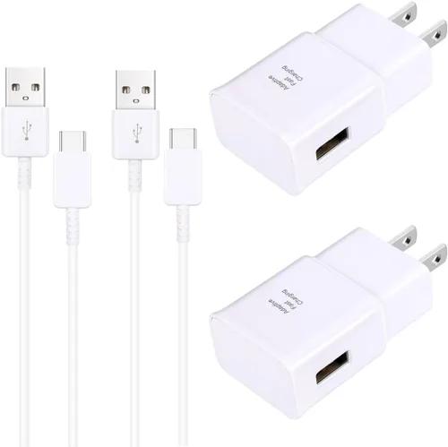 Miniatura 10 de Cargador USB C, Cargador Rápido Samsung con Cable USB Tipo C de 2m para Samsung Galaxy S8/S9/S10/S10 Plus/S10E/S20/S20 Plus/S21/S21 Ultra/S22/S22