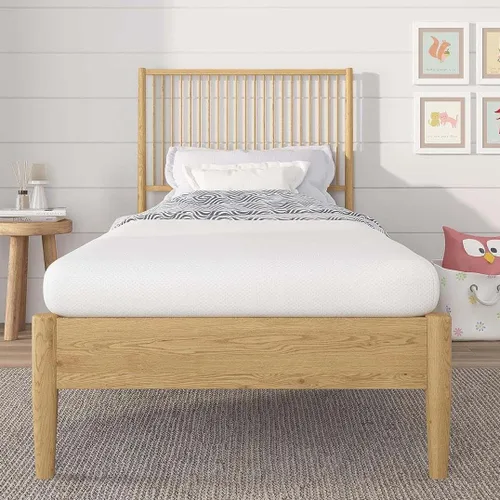 Miniatura 8 de Colchón individual de 5 pulgadas, colchón de espuma viscoelástica con funda extraíble lavable, colchón de cama individual para niños, adolescentes