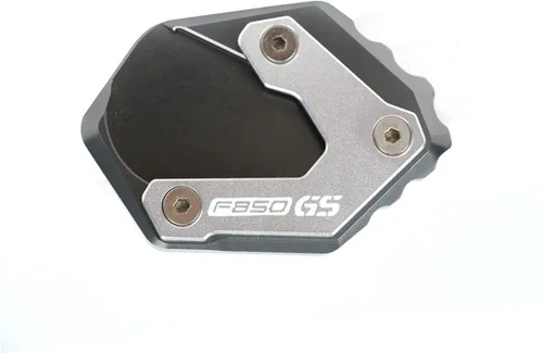 Miniatura 8 de Placa de extensión de pie CNC para motocicleta, soporte lateral para BMW F850GS F750GS F 750 850 GS 2016 2018 2019 (color negro)