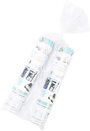 Miniatura 2 de ClearBags Bolsas de periódico LDPE, 7.5 x 21 pulgadas, transparentes, paquete de 1000 bolsas de plástico de polietileno para periódicos, fundas