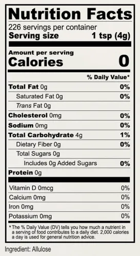 Miniatura 6 de Anthony's Edulcorante de alulosa, 2 libras, probado por lotes, sin gluten, alternativa de azúcar apta para dieta cetogénica, cero carbohidratos