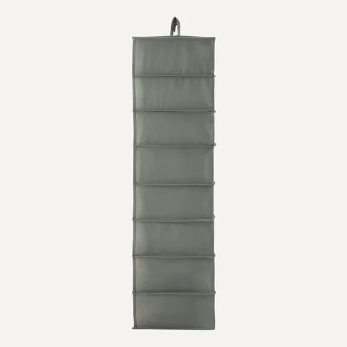 Miniatura 4 de Amazon Basics Organizador de zapatos colgante para armario de 8 niveles, 11.5 x 41 x 5.5 pulgadas, gris oscuro para almacenamiento en armario