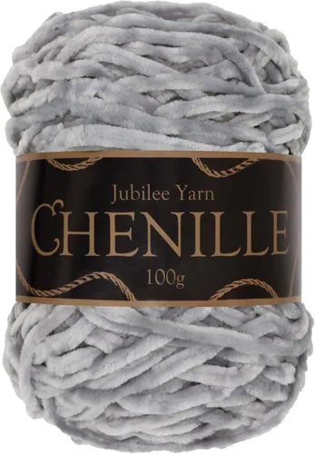 Miniatura 89 de JubileeYarn - Hilo de chenilla (3.53 oz/poliéster peinado, circonita), 1 pastel