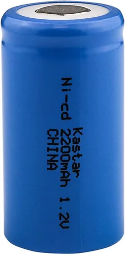 Kastar SC 1.2V 2200mAh Ni-CD SubC Batería Recargable Superior Plano para Maquinilla de Afeitar Eléctrica Wah 745-800, Wah 4000 Shaver, Wah 9876