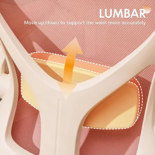 Miniatura 5 de FLEXISPOT Foldex - Silla de oficina ergonómica, silla plegable para espacios pequeños con soporte lumbar, reposabrazos abatibles, reposacabezas 3D