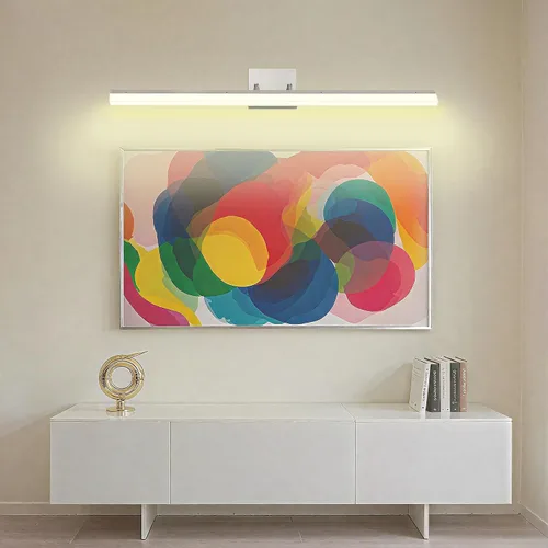 Miniatura 5 de Luz LED de tocador de 36 pulgadas, regulable 3000K-5000K 5CCT moderna accesorio de iluminación de tocador de maquillaje, barra de luz ajustable