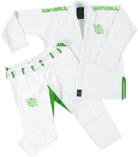 Miniatura 3 de Sanabul Essential BJJ Gi para mujer Jiu Jitsu brasileño para mujer Kimono ligero, tela preencogida