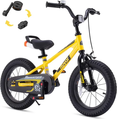 Miniatura 40 de RoyalBaby EZ Kids Bike 12 14 16 18 20 Inch Balance Pedal 2-in-1 Training Bicycle Boys Girls Ages 3 to 12 Years Easy Learn for Beginners