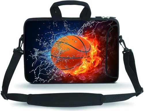 Miniatura 13 de Bolsa bandolera para portátil HYUTOTA de 11 a 15.6 pulgadas para Laptop/Chromebook/Ultrabook Notebook PC, Acuarela (Abstract Watercolor)