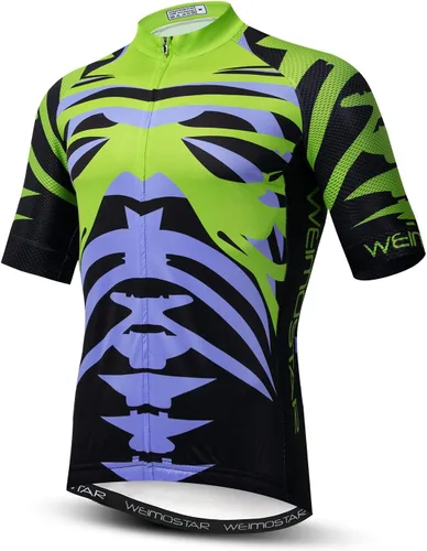 Miniatura 15 de Nuevo Pro cremallera completa hombres ciclismo Jersey manga corta Riding Shirt USA