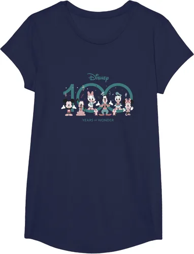 Miniatura 22 de Disney 100 Years of Wonder Mickey & Pals Muted Cute D100 Camiseta, Negro