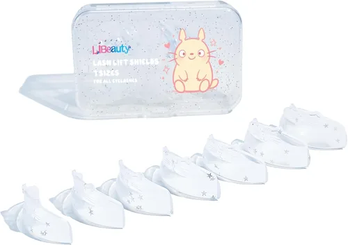 Libeauty Barras elevadoras de pestañas de alta calidad, protectores de levantamiento de pestañas, 7 tamaños, almohadillas de silicona reutilizables