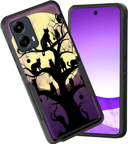 Miniatura 137 de Funda protectora para Motorola Moto G Stylus 5G 2025/Moto G Stylus 5G 2026, funda protectora híbrida de doble capa resistente a prueba de golpes